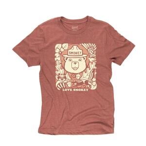 The Landmark Project | LOVE SMOKEY The Bear T-shirt | Womens Small, NEW